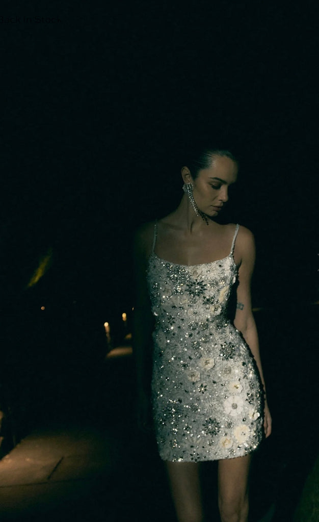 Rachel Gilbert Francesca Mini Dress White (For Hire)