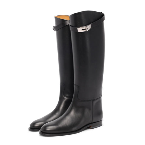 Hermes Jumping Boot Box Calfskin Size 38