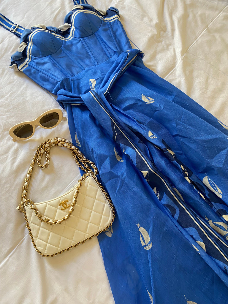 Limited Edition Chanel White Hobo Bag (For Hire)