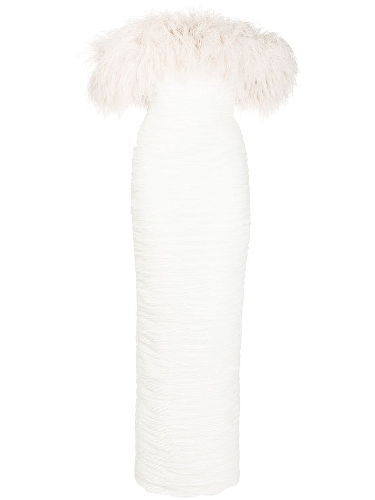 Rachel Gilbert Zion Gown White (For Hire)