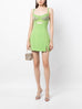 Rachel Gilbert Hartley Mini Dress Green (For Hire)