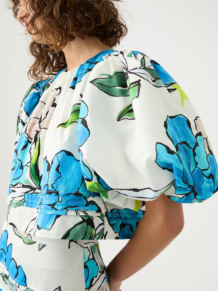 AJE Ney Pin Tuck Detail Top And Holly Loop Trim Mini Skirt Set