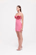 Rachel Gilbert Margot Mini Dress Pink (For Hire)