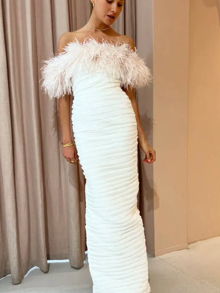 Rachel Gilbert Zion Gown White (For Hire)