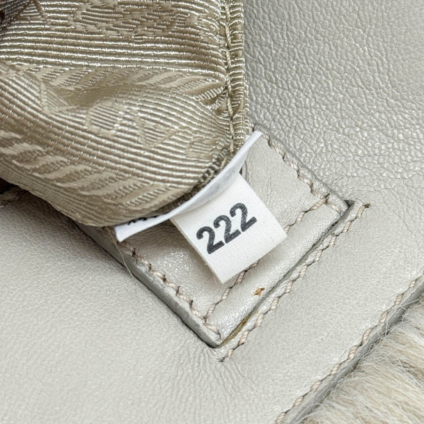 Prada Faux Fur Tote Bag