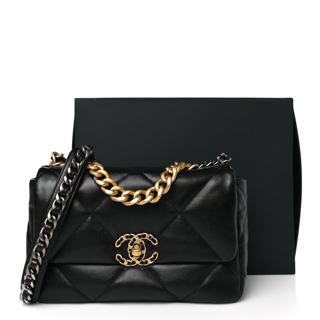 Chanel 19 Black Medium Bag