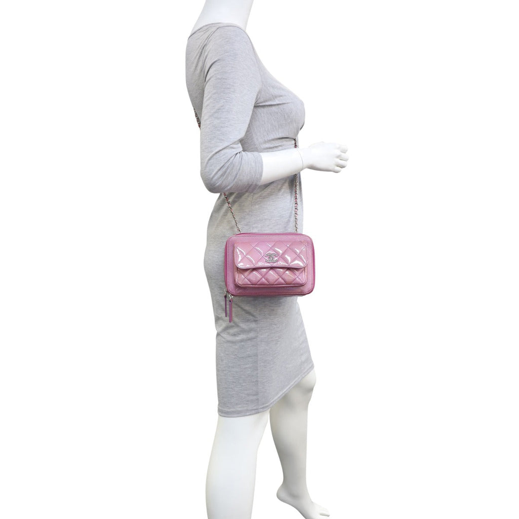 Chanel Pocket Box Mini Camera Bag Musk Pink