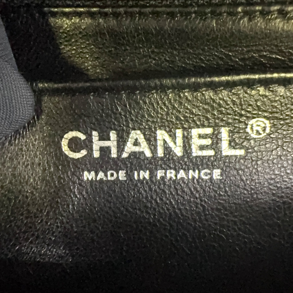 Chanel Classic Jumbo Double Flap Caviar Leather 24K Silver H/W