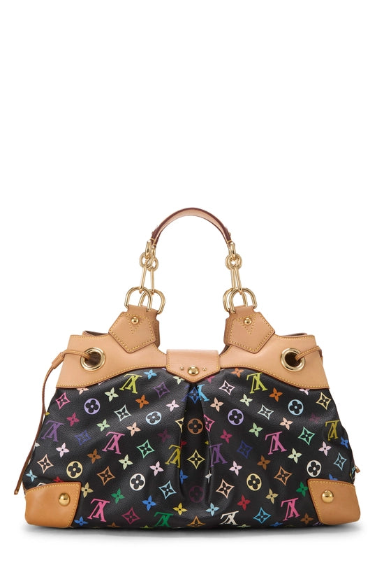 Vintage Louis Vuitton Murakami Black Monogram Multicolour Ursula Bag