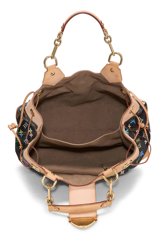 Vintage Louis Vuitton Murakami Black Monogram Multicolour Ursula Bag