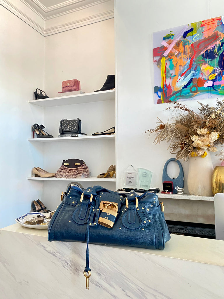 Chloé Paddington Bag Blue