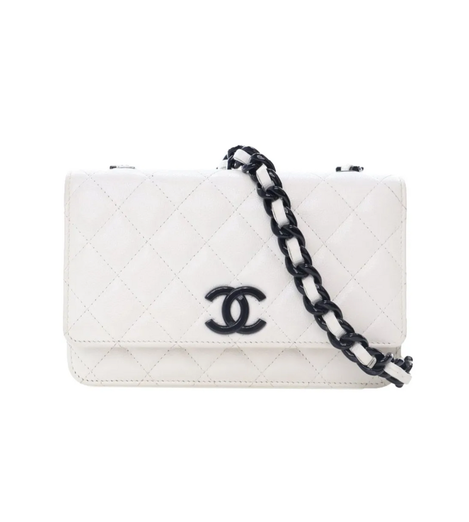 Chanel Quilted Caviar My Everything Wallet on Chain crossbody bag