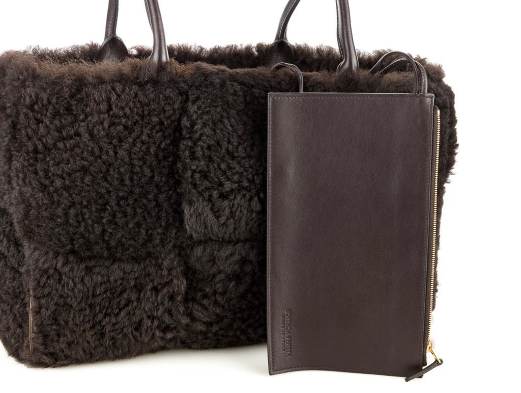 Bottega Veneta Arco Medium Tote Shearling