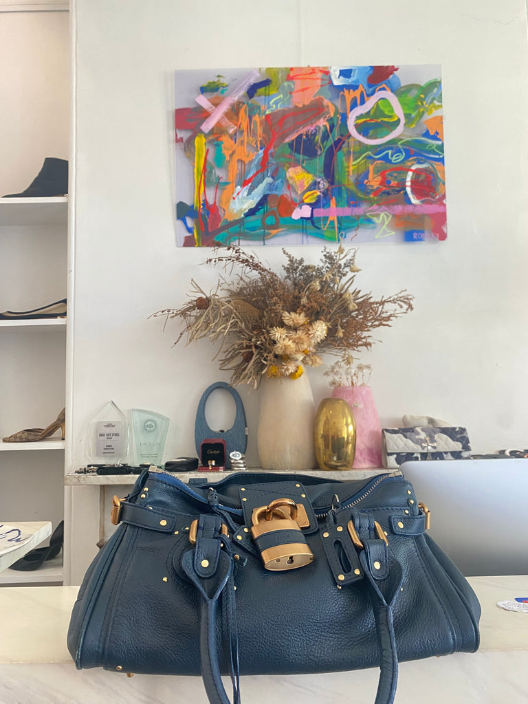 Chloé Paddington Bag Blue