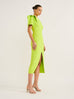 Acler Rogeron Midi Dress Citron (For Hire)