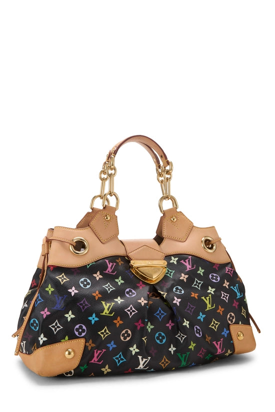Vintage Louis Vuitton Murakami Black Monogram Multicolour Ursula Bag