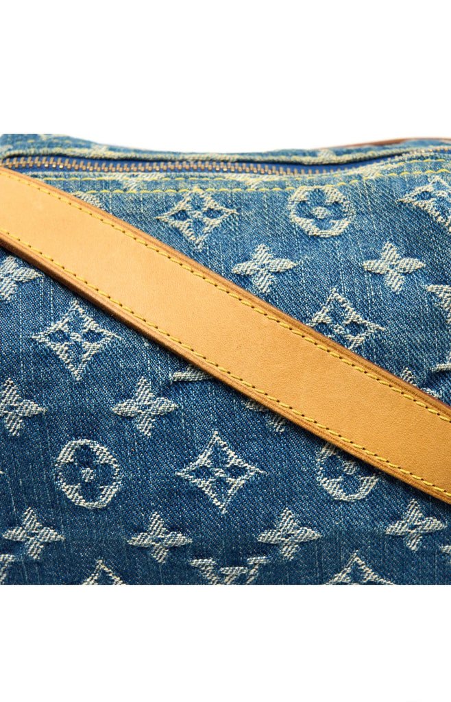 Louis Vuitton Baggy PM Denim Monogram Shoulder Bag