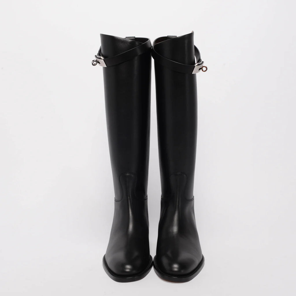 Hermes Jumping Boot Box Calfskin Size 41