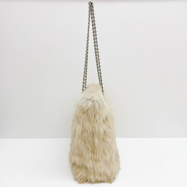 Prada Faux Fur Tote Bag