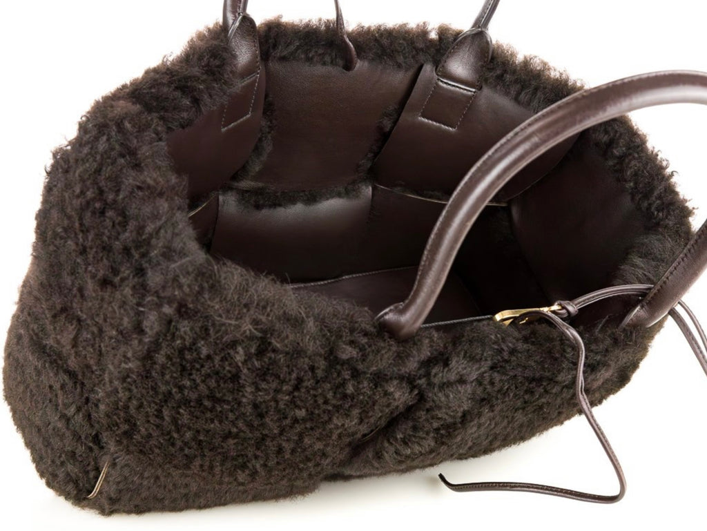 Bottega Veneta Arco Medium Tote Shearling