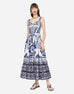 Dolce & Gabbana Majolica Bustier Dress (For Hire)