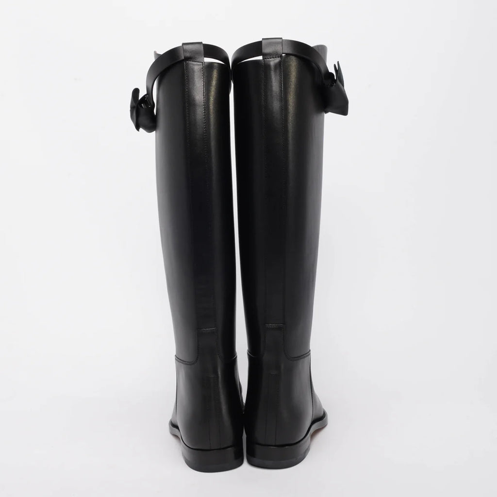 Hermes Jumping Boot Box Calfskin Size 41