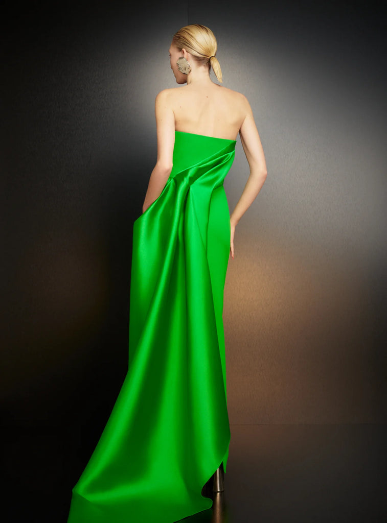 Solace London Kinsley Maxi Dress Green (For Hire)