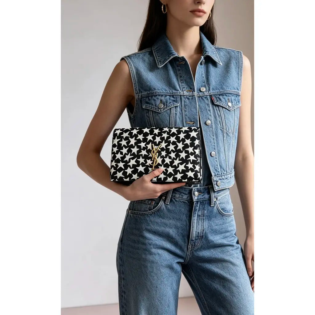 Saint Laurent Kate Stars Limited Edition Bag