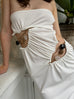 Christopher Esber Quartz Ruched Dress (For Hire)