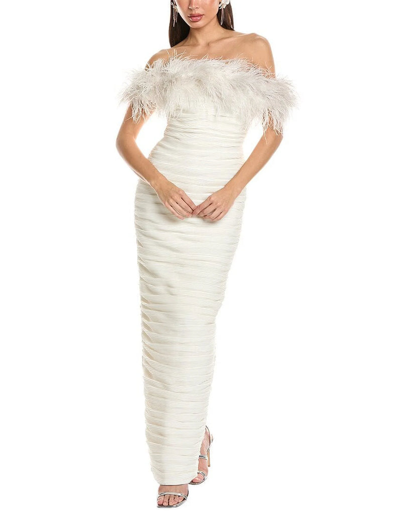 Rachel Gilbert Zion Gown White (For Hire)