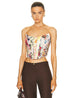Zimmermann Wonderland Floral Corset (For Hire)