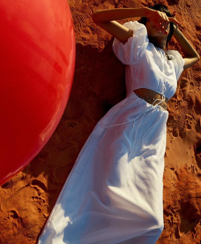 SIR The Label Franc Midi Dress (For Hire)