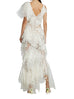 Zimmermann Rhythmic Fluted Gown (For Hire)