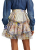 Zimmermann Rhythmic Tiered Mini Skirt (For Hire)