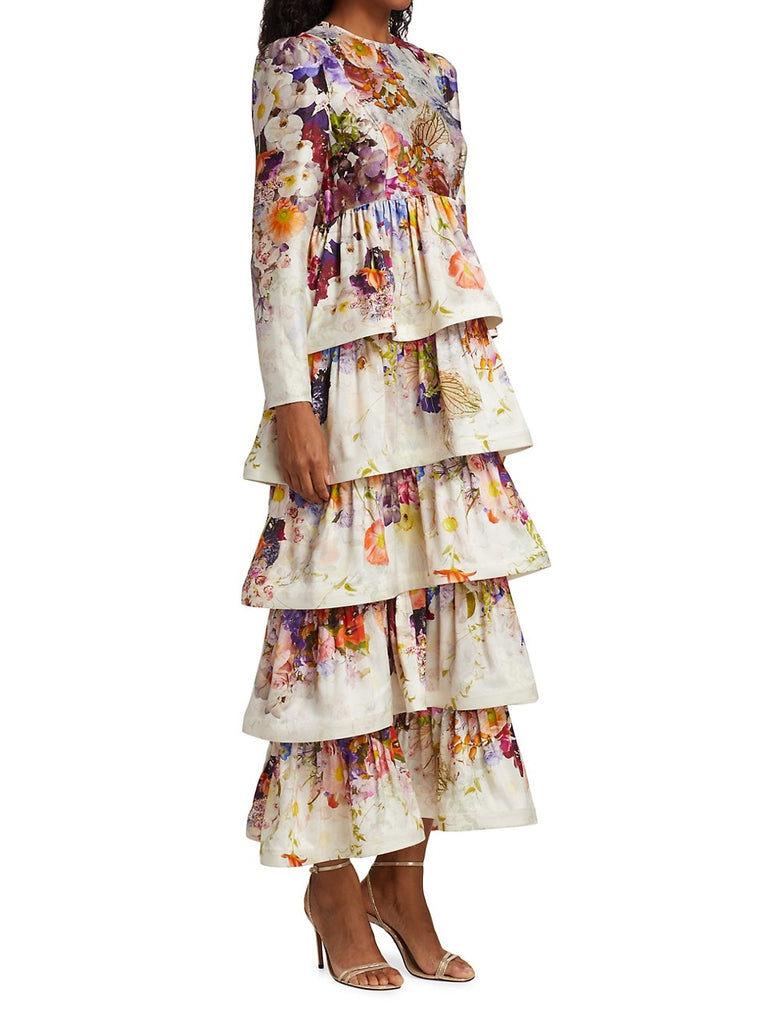Zimmermann Prima Tiered Gown (For Hire)