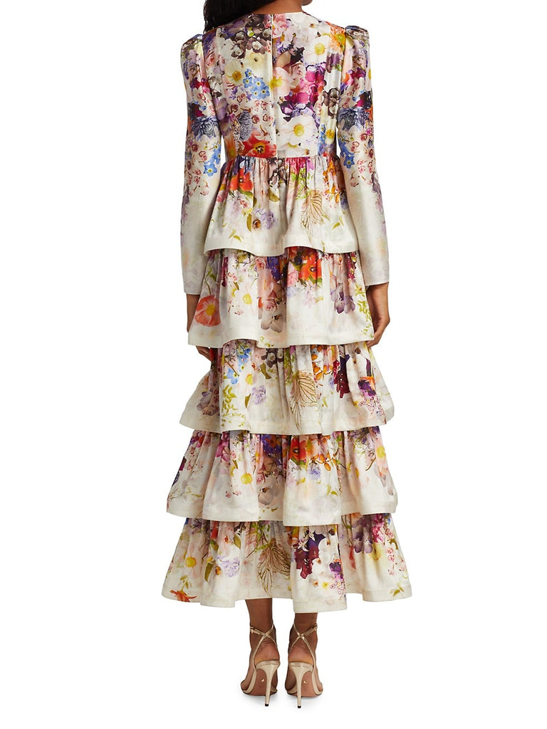 Zimmermann Prima Tiered Gown (For Hire)