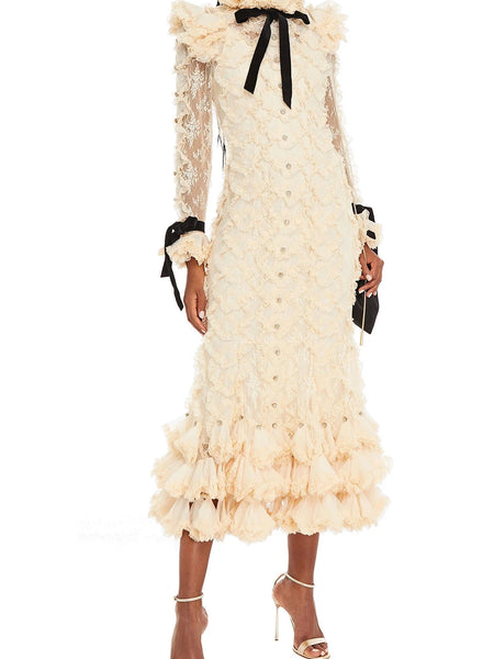 Zimmermann Lucky Laced Handkerchief Dress (For Hire)