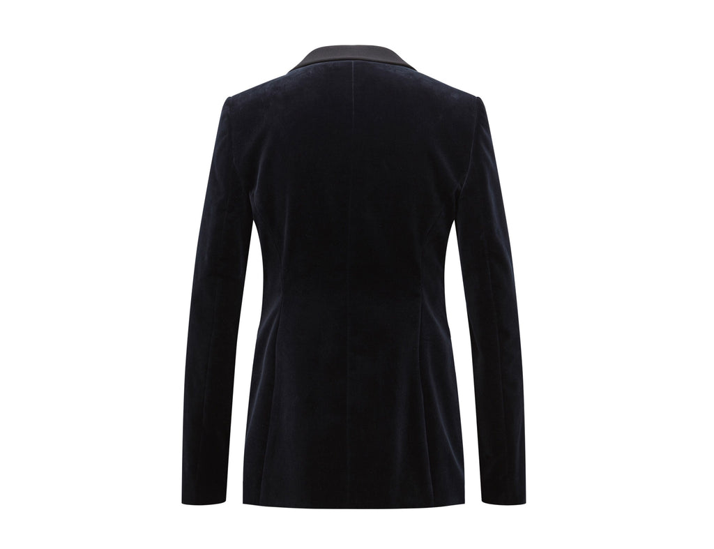 Hugo Boss French Navy Velvet Tuxedo Jacket and Pant Set (For Hire)
