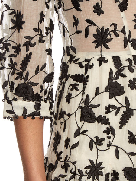 Zimmermann Master Embroidered Dress (For Hire)