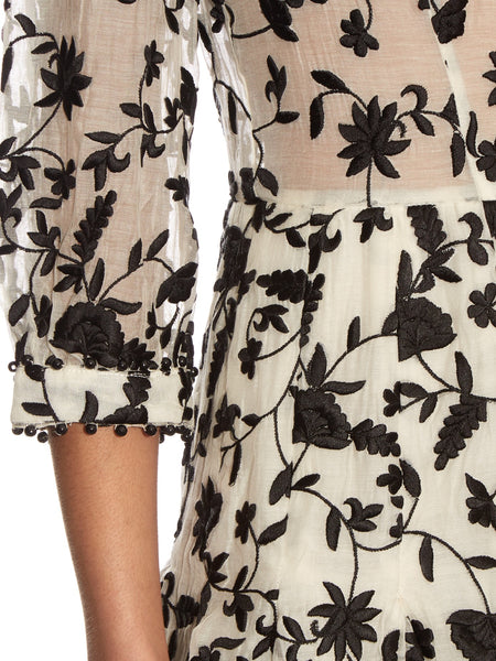 Zimmermann Master Embroidered Dress (For Hire)