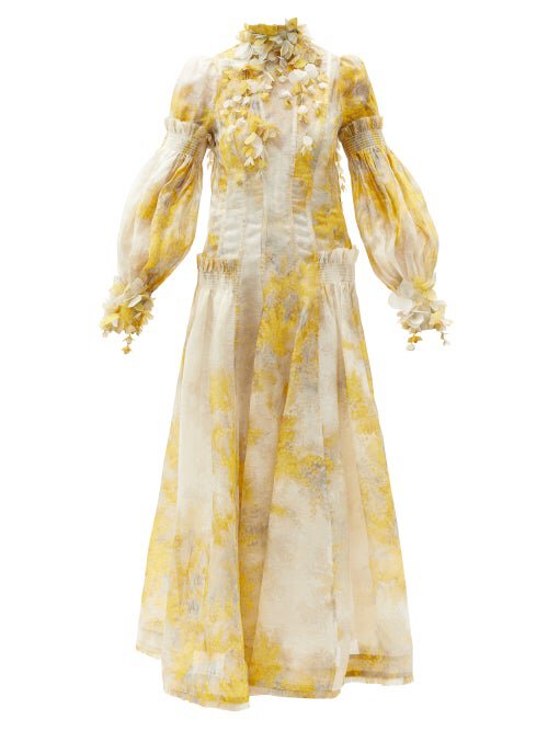 Zimmermann Botanica Wattle Gown (For Hire)