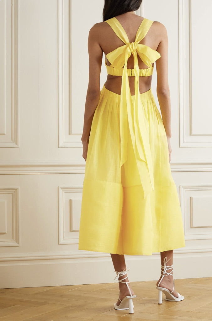 Zimmermann Botanica Bralette Gown Dress (For Hire)