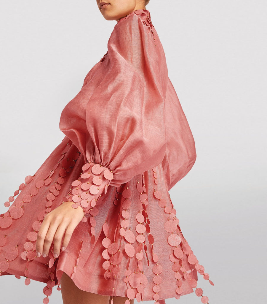Zimmermann Concert Disc Mini Dress (For Hire)