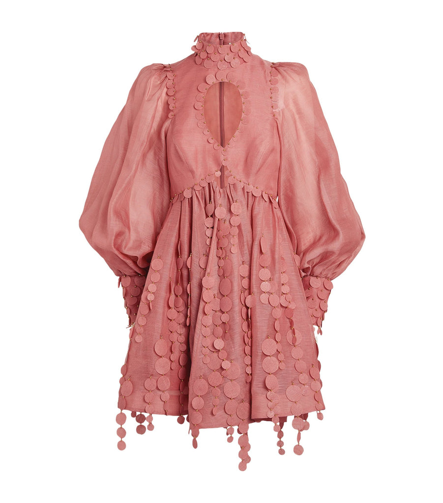 Zimmermann Concert Disc Mini Dress (For Hire)