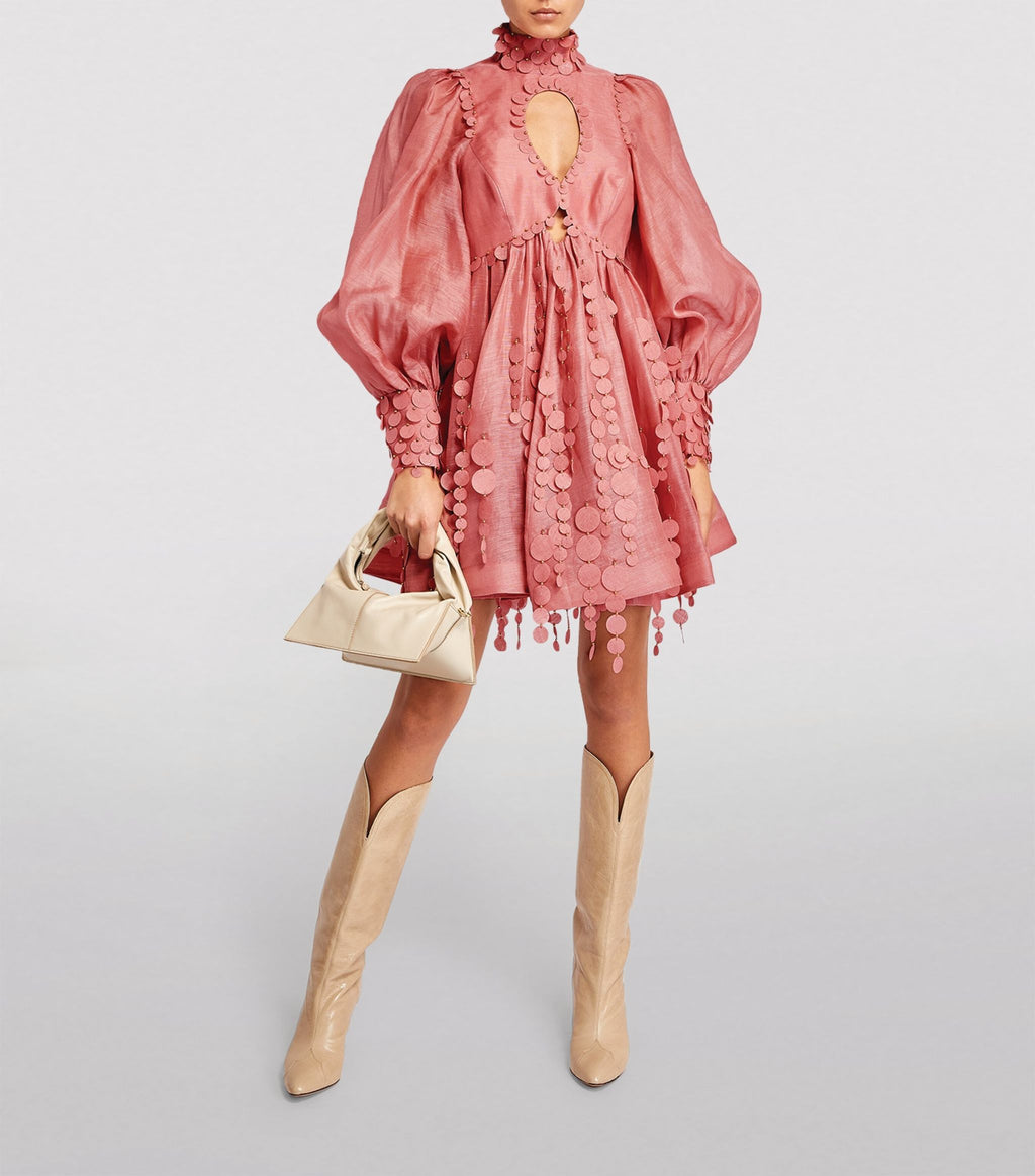Zimmermann Concert Disc Mini Dress (For Hire)