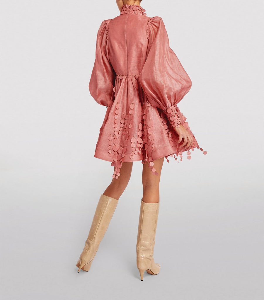 Zimmermann Concert Disc Mini Dress (For Hire)
