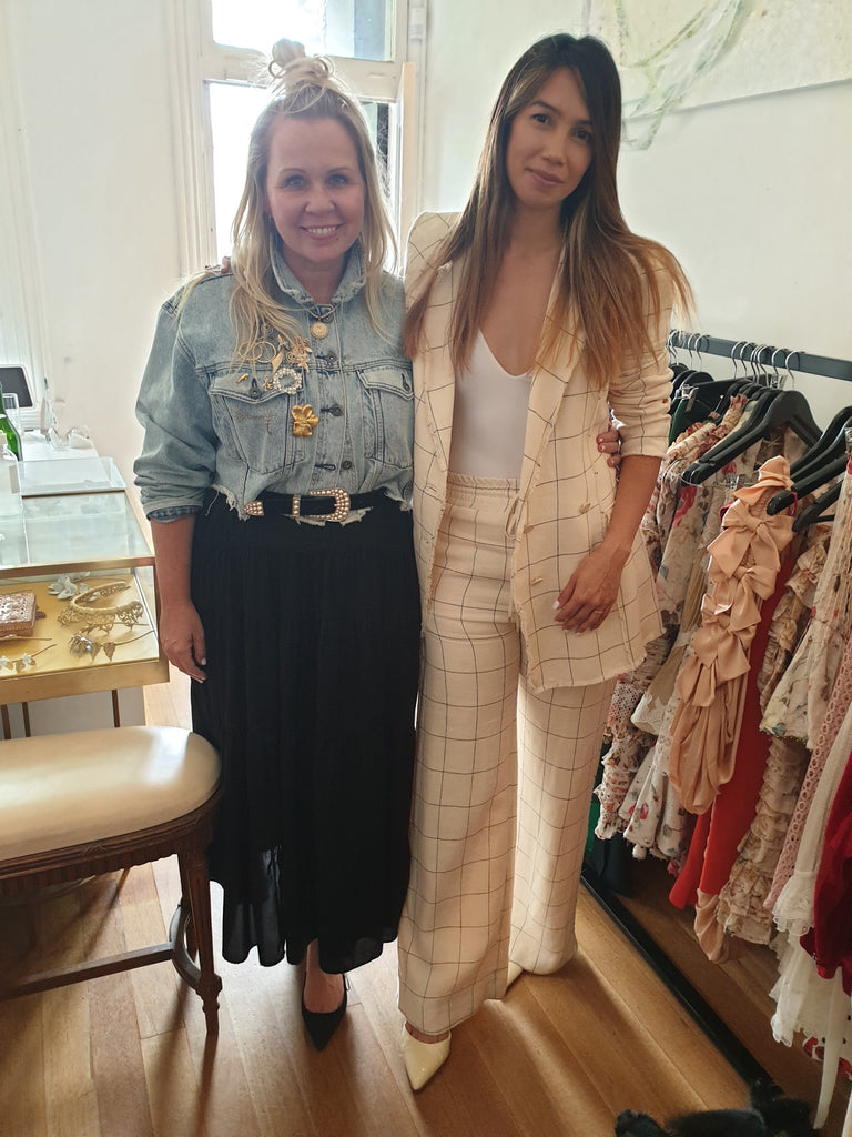 Zimmermann Stranded Threadbare Blazer and Pant Set (For Hire)