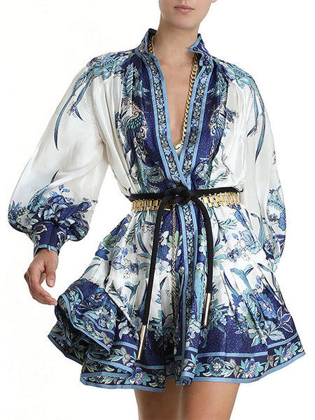 Zimmermann Glassy Placement Mini Dress (For Hire)