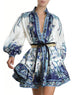 Zimmermann Glassy Placement Mini Dress (For Hire)