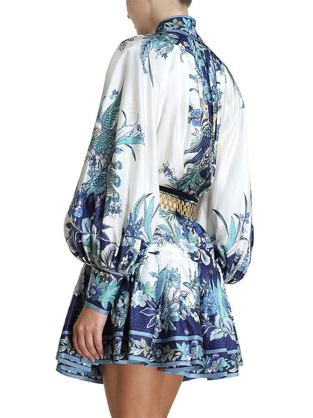 Zimmermann Glassy Placement Mini Dress (For Hire)